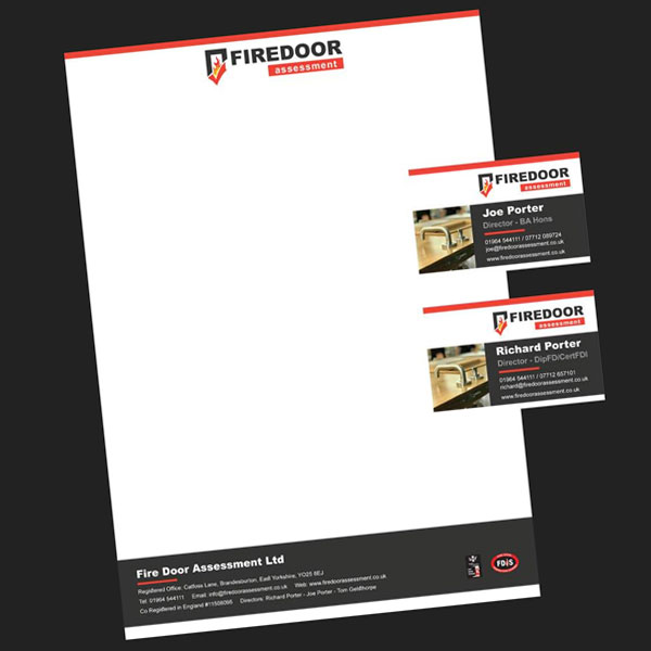 Firedoor Assessment - Logo Design & Business Stationary